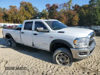 2021 Ram 2500 Tradesman with VIN 3C6UR5HJ7MG545865, listed as a Copart auction lot 77046894 with 40,668 mi miles and Salvage Title. Bid and sale history available at carsss.com. Image 1.