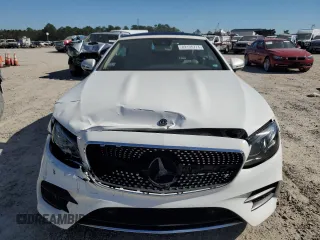 2018 Mercedes-Benz E-Class E 400 with VIN WDD1K6GB0JF057411, listed as a Copart auction lot 82135774 with 46,021 mi miles and Salvage Title. Bid and sale history available at carsss.com. Image 5.