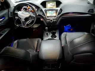 2015 Acura MDX Advance/Entertainment Pkg with VIN 5FRYD3H85FB013466, listed as a Copart auction lot 44435485 with 110,444 mi miles and Salvage Title. Bid and sale history available at carsss.com. Image 8.