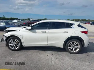 2018 Infiniti QX30 Pure with VIN SJKCH5CPXJA041661, listed as a IAAI auction lot 40614515 with 109,490 mi miles and . Bid and sale history available at DreamBid. Image 15.