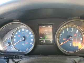 2011 Maserati GranTurismo Convertible with VIN ZAM45KMA9B0054803, listed as a Copart auction lot 48870465 with 77,136 mi miles and Salvage Title. Bid and sale history available at carsss.com. Image 9.