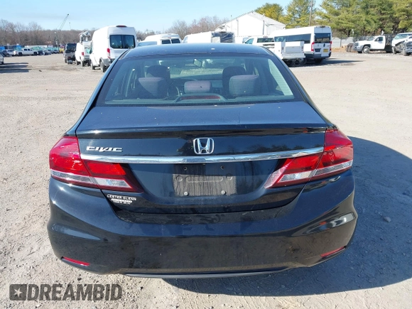 2015 Honda Civic Sedan SE with VIN 19XFB2F77FE217419, listed as a IAAI auction lot 41773049 with 150,891 mi miles. Bid and sale history available at carsss.com. Image 16.