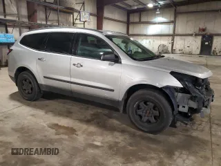 2017 Chevrolet Traverse LS with VIN 1GNKRFED4HJ165608, listed as a Copart auction lot 57944705 with 222,578 mi miles and Salvage title. Bid and sale history available at DreamBid. Image 4.