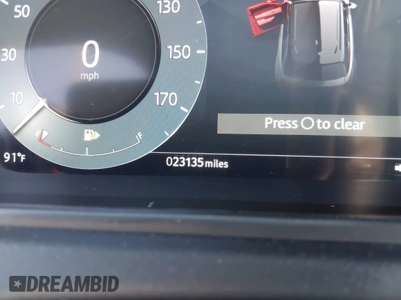 2024 Land Rover Range Rover Velar Dynamic SE with VIN SALYL2EX5RA381632, listed as a IAAI auction lot 42262189 with 23,135 mi miles and . Bid and sale history available at DreamBid. Image 15.