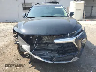 2023 Chevrolet Blazer LT with VIN 3GNKBJR47PS157100, listed as a Copart auction lot 52670025 with 9,637 mi miles and Salvage title. Bid and sale history available at DreamBid. Image 5.
