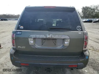 2007 Honda Pilot EX-L with VIN 5FNYF28547B038033, listed as a Copart auction lot 79601814 with 252,352 mi miles and Salvage Title. Bid and sale history available at carsss.com. Image 6.