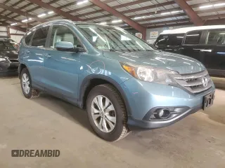 2013 Honda CR-V EX-L with VIN 5J6RM4H75DL045549, listed as a Copart auction lot 52205515 with 79,110 mi miles and Salvage Title. Bid and sale history available at carsss.com. Image 4.