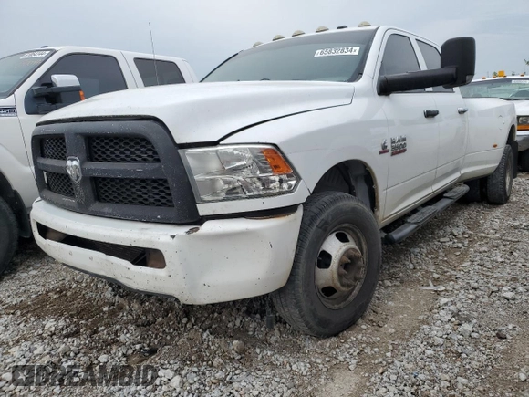 2015 Ram 3500 Tradesman with VIN 3C63RPGL8FG677367, listed as a Copart auction lot 65832834 with 0 mi miles and Salvage Title. Bid and sale history available at carsss.com. Image 1.