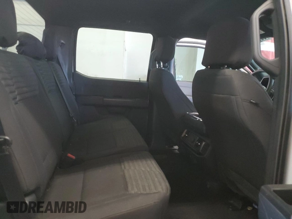 2023 Ford F-150 XL with VIN 1FTEW1EP9PKF55852, listed as a Copart auction lot 58379025 with 46,939 mi miles and Salvage title. Bid and sale history available at DreamBid. Image 10.
