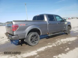 2012 Ford F-150 XL with VIN 1FTFW1ET1CFA07669, listed as a Copart auction lot 45859944 with 126,683 mi miles and Salvage Title. Bid and sale history available at carsss.com. Image 3.
