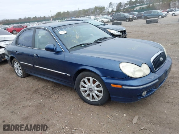 2004 Hyundai Sonata GLS with VIN KMHWF35H44A081671, listed as a IAAI auction lot 41788873 with 999,999 mi miles. Bid and sale history available at carsss.com. Image 1.