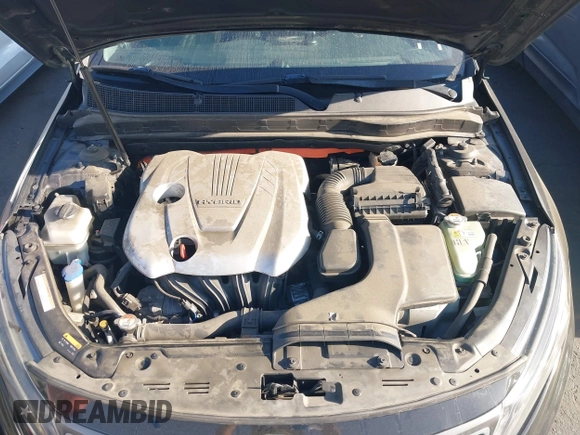 2016 Kia Optima Hybrid with VIN KNAGM4ADXG5096533, listed as a IAAI auction lot 41986694 with 1 mi miles. Bid and sale history available at carsss.com. Image 10.