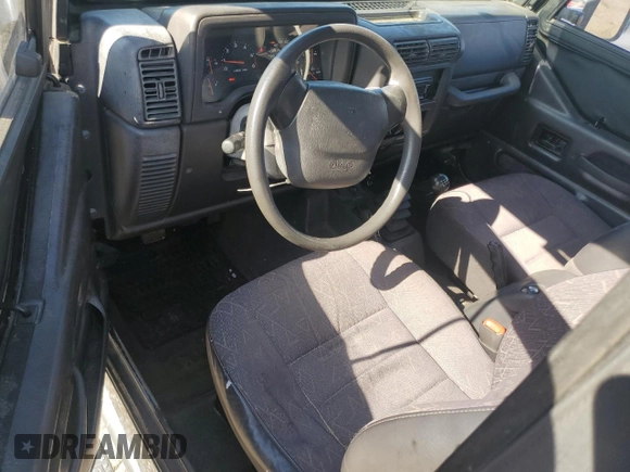 2002 Jeep Wrangler X with VIN 1J4FA39S12P732459, listed as a Copart auction lot 68877244 with 167,368 mi miles and Salvage Title. Bid and sale history available at carsss.com. Image 8.