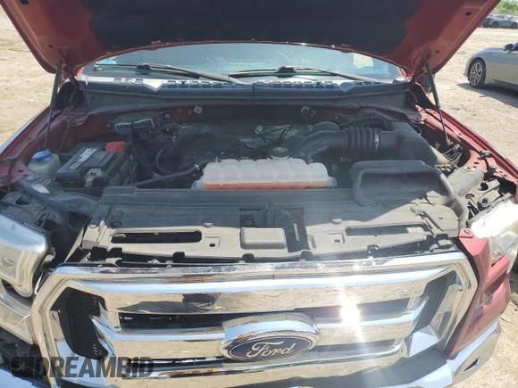 2016 Ford F-150 XLT z VIN 1FTEW1E87GFC60086, wystawiony jako Copart lot #59210715 z przebiegiem 169 767 mil mil oraz Szkoda całkowita • Salvage title. Historia ofert i sprzedaży dostępna na DreamBid. Obrazek 11.