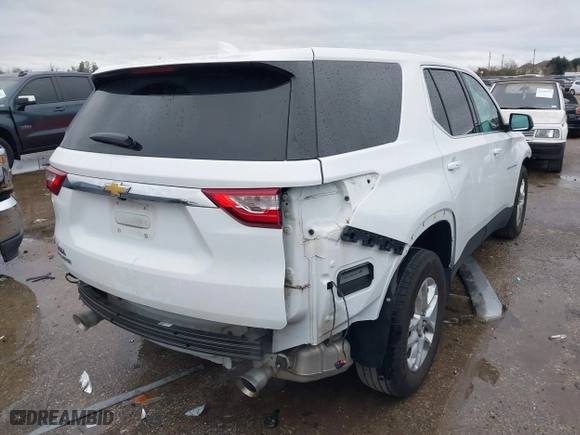 2021 Chevrolet Traverse LS with VIN 1GNERFKW1MJ261760, listed as a IAAI auction lot 41292945 with 73,537 mi miles. Bid and sale history available at carsss.com. Image 4.