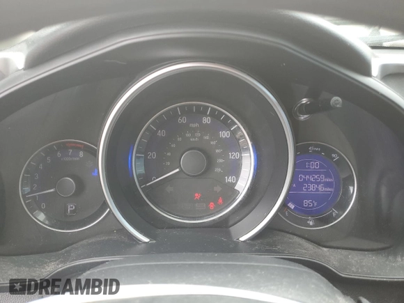 2020 Honda Fit LX with VIN 3HGGK5H49LM712071, listed as a Copart auction lot 58501545 with 44,259 mi miles and Non repairable. Bid and sale history available at DreamBid. Image 9.