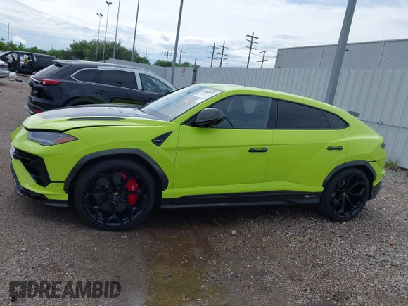 2024 Lamborghini Urus Performante z VIN ZPBUC3ZL1RLA32922, wystawiony jako IAAI lot #41561732 z przebiegiem 52 mil mil oraz . Historia ofert i sprzedaży dostępna na DreamBid. Obrazek 14.