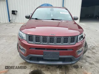 2021 Jeep Compass 80th Anniversary with VIN 3C4NJDEBXMT546477, listed as a Copart auction lot 58854585 with 57,376 mi miles and Non repairable. Bid and sale history available at DreamBid. Image 5.