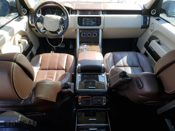 2015 Land Rover Range Rover Autobiography z VIN SALGV3TF1FA204531, wystawiony jako Copart lot #50767985 z przebiegiem 120 112 mil mil oraz Czysty tytuł • Clean title. Historia ofert i sprzedaży dostępna na DreamBid. Obrazek 8.