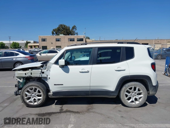 2017 Jeep Renegade Latitude with VIN ZACCJABB6HPE57027, listed as a IAAI auction lot 42561087 with 39,564 mi miles and . Bid and sale history available at DreamBid. Image 15.