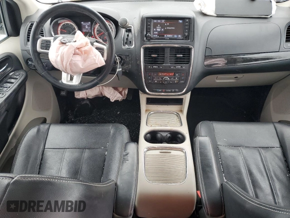 2017 Dodge Grand Caravan Crew Plus with VIN 2C4RDGDG7HR878702, listed as a Copart auction lot 43530485 with 186,791 mi miles and Clean Title. Bid and sale history available at DreamBid. Image 8.