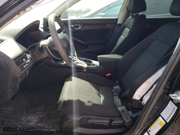2023 Honda Civic Sedan LX with VIN 2HGFE2F25PH535820, listed as a Copart auction lot 49446025 with 21,733 mi miles and Salvage Title. Bid and sale history available at carsss.com. Image 7.