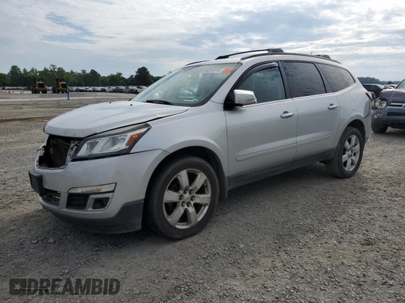 2016 Chevrolet Traverse LT with VIN 1GNKVGKD4GJ322185, listed as a Copart auction lot 56381015 with 122,476 mi miles and Salvage title. Bid and sale history available at DreamBid. Image 1.