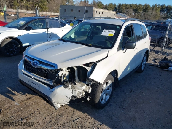 2015 Subaru Forester 2.5i with VIN JF2SJABC5FH578061, listed as a IAAI auction lot 41739392 with 90,451 mi miles. Bid and sale history available at carsss.com. Image 18.