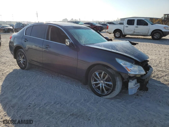 2008 Infiniti G35 Sedan x with VIN JNKBV61F58M278976, listed as a Copart auction lot 47218485 with 0 mi miles and Salvage Title. Bid and sale history available at carsss.com. Image 4.