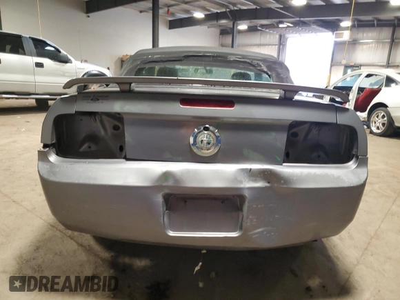 2006 Ford Mustang Standard with VIN 1ZVFT84N065164086, listed as a Copart auction lot 55291645 with 329,677 mi miles and Salvage Title. Bid and sale history available at carsss.com. Image 6.