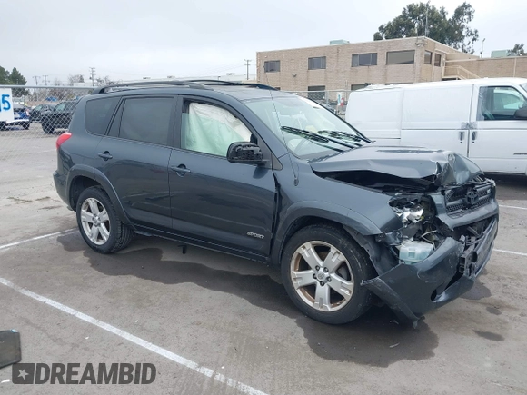 2006 Toyota RAV4 Sport with VIN JTMBK32V266009852, listed as a IAAI auction lot 41664566 with 176,515 mi miles. Bid and sale history available at carsss.com. Image 1.