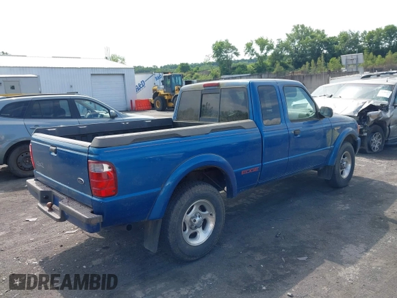 2002 Ford Ranger XLT Off-Road with VIN 1FTZR45U22TA46267, listed as a IAAI auction lot 42626509 with 76,647 mi miles and . Bid and sale history available at DreamBid. Image 4.
