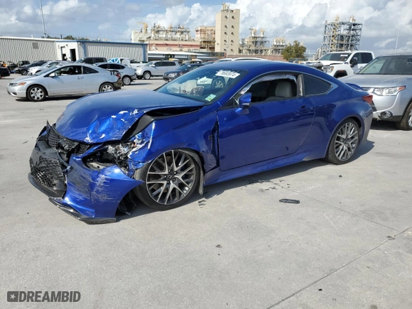 2015 Lexus RC 350 with VIN JTHHE5BC3F5000223, listed as a Copart auction lot 78683974 with 62,899 mi miles and Salvage Title. Bid and sale history available at carsss.com. Image 1.