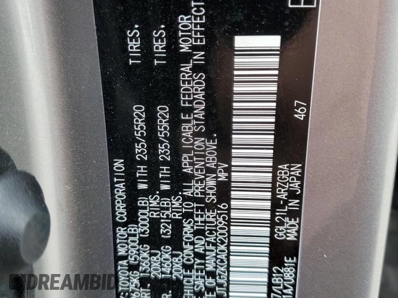 2019 Lexus RX 350L Premium z VIN JTJGZKCA0K2009516, wystawiony jako Copart lot #88958195 z przebiegiem 37 082 mil mil oraz Szkody całkowita. Historia ofert i sprzedaży dostępna na DreamBid. Obrazek 15.