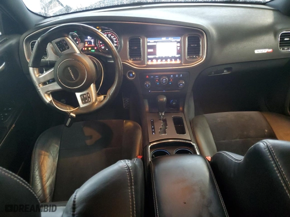 2012 Dodge Charger SRT8 with VIN 2C3CDXEJ3CH185659, listed as a Copart auction lot 51146005 with 136,823 mi miles and Salvage Title. Bid and sale history available at carsss.com. Image 8.