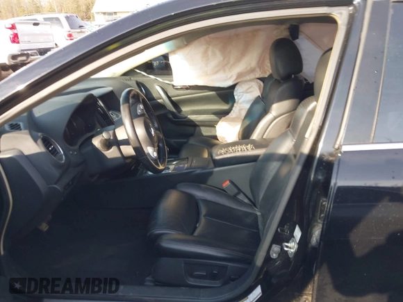 2014 Nissan Maxima S with VIN 1N4AA5APXEC487441, listed as a IAAI auction lot 40865155 with 153,495 mi miles and . Bid and sale history available at DreamBid. Image 5.