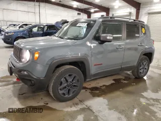 2018 Jeep Renegade Trailhawk с VIN ZACCJBCB6JPH28257, выставлен на аукционе Copart как лот 56351415 с пробегом 134 598 миль миль и Списание • Salvage title. История ставок и продаж доступна на DreamBid. Изображение 1.