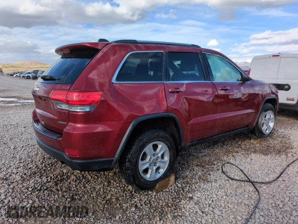 2014 Jeep Grand Cherokee Laredo with VIN 1C4RJFAG8EC430643, listed as a Copart auction lot 48879105 with 126,016 mi miles and Salvage Title. Bid and sale history available at carsss.com. Image 3.
