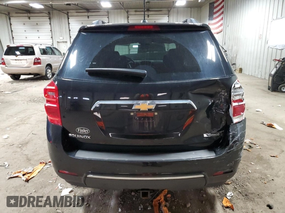 2017 Chevrolet Equinox Premier with VIN 2GNALDEK7H1612846, listed as a Copart auction lot 54100655 with 97,502 mi miles and Non Repairable. Bid and sale history available at DreamBid. Image 6.