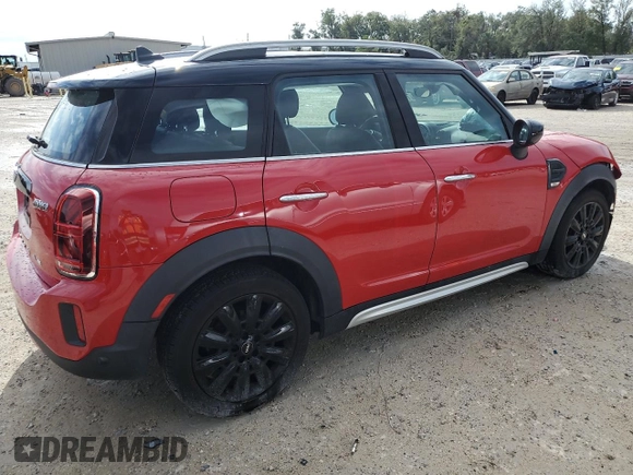 2021 MINI Countryman Oxford Edition with VIN WMZ23BR08M3N09286, listed as a Copart auction lot 77888664 with 49,636 mi miles and Non Repairable. Bid and sale history available at carsss.com. Image 3.