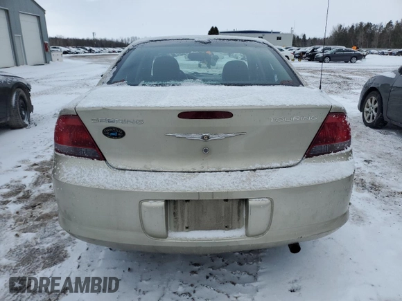 2006 Chrysler Sebring Touring with VIN 1C3EL56R66N125939, listed as a Copart auction lot 47768375 with 58,382 mi miles and Clean Title. Bid and sale history available at DreamBid. Image 6.