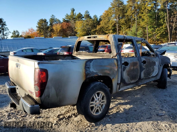 2012 GMC Canyon SLE1 with VIN 1GTH6MFE8C8106150, listed as a Copart auction lot 76015914 with 0 mi miles and Non Repairable. Bid and sale history available at carsss.com. Image 3.