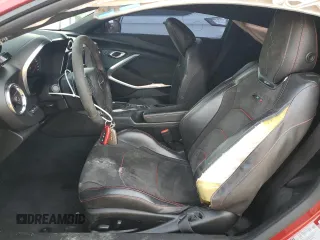 2018 Chevrolet Camaro ZL1 with VIN 1G1FJ1R60J0149068, listed as a Copart auction lot 44157975 with 60,385 mi miles and Salvage Title. Bid and sale history available at DreamBid. Image 7.