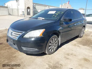 2015 Nissan Sentra S with VIN 3N1AB7AP8FY228073, listed as a IAAI auction lot 41433884 with 254,710 mi miles. Bid and sale history available at carsss.com. Image 2.