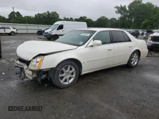 2008 Cadillac DTS 1SC z VIN 1G6KD57Y38U141979, wystawiony jako Copart lot #55780395 z przebiegiem 193 120 mil mil oraz Szkoda całkowita • Salvage title. Historia ofert i sprzedaży dostępna na DreamBid. Obrazek 1.