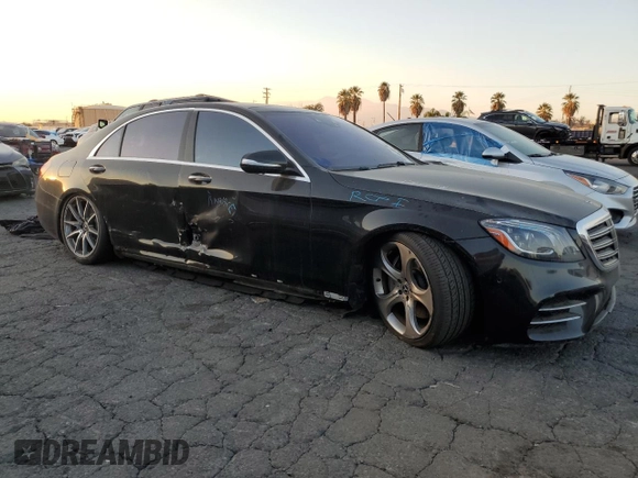 2020 Mercedes-Benz S-Class S 450 with VIN WDDUG6GB4LA503591, listed as a Copart auction lot 88001945 with 33,758 mi miles and Clean Title. Bid and sale history available at carsss.com. Image 4.