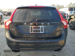 2017 Volvo V60 Premier with VIN YV140MEK2H1331763, listed as a Copart auction lot 77954904 with 0 mi miles and Salvage Title. Bid and sale history available at carsss.com. Image 6.