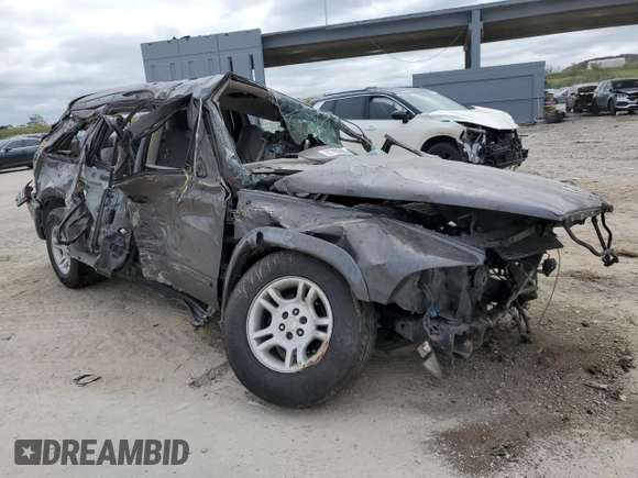 2002 Dodge Durango with VIN 1B4HR48N42F161710, listed as a Copart auction lot 88760395 with Not provided miles and Non repairable. Bid and sale history available at DreamBid. Image 4.
