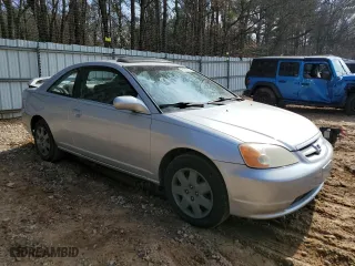 2001 Honda Civic EX with VIN 1HGEM22931L074533, listed as a Copart auction lot 43559835 with 265,590 mi miles and Salvage Title. Bid and sale history available at carsss.com. Image 4.