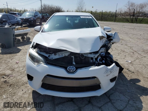 2016 Toyota Corolla L with VIN 2T1BURHE5GC735848, listed as a Copart auction lot 51250745 with 93,858 mi miles and Salvage Title. Bid and sale history available at DreamBid. Image 5.